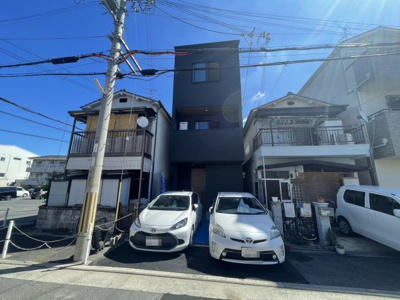 【前面道路含む現地写真】 | 旭小・新築建売・４LDK・泉大津市虫取町2丁目 | 前面道路含む現地写真です