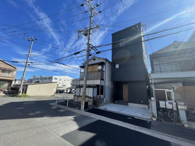 【前面道路含む現地写真】 | 旭小・新築建売・４LDK・泉大津市虫取町2丁目 | 前面道路含む現地写真です