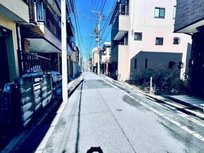 【前面道路含む現地写真】 | 江東区大島７丁目の売地