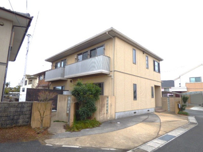 【駐車場】 | 西岐波貸家4432-19（東側） | 駐車場は玄関横になります。道幅も広く前進駐車ができてｇｏｏｄ！