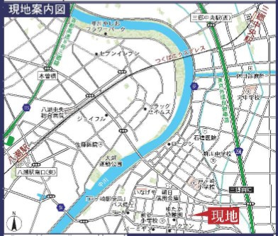 【地図】 | 三郷市戸ケ崎 全7棟　3号棟