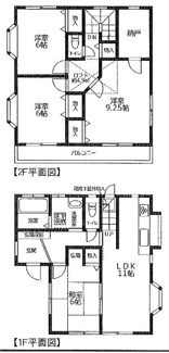 【間取り】 | 千葉市花見川区畑町　中古戸建