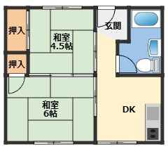 【間取り】 | メゾンベル名高