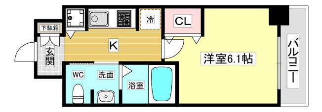 【間取り】 | エスリード西宮北口第２