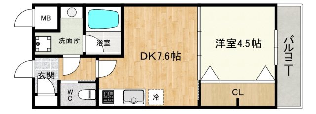 【間取り】 | リトラル西宮北