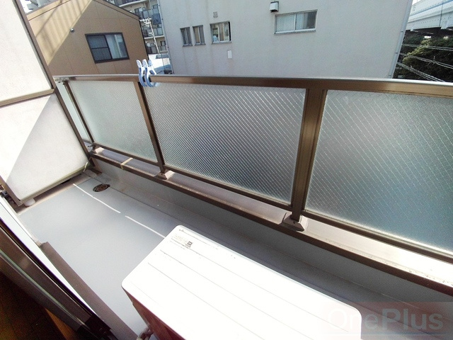 ドミール青木のバルコニー
