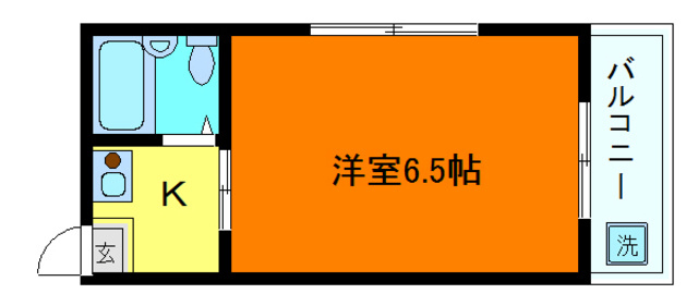 ドミール青木の間取り