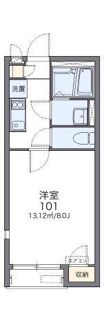 【間取り】 | ライフ高坂
