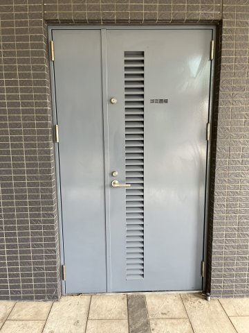 プレミスト大手さくら通りのその他共用部分|敷地内にある専用ゴミステーション