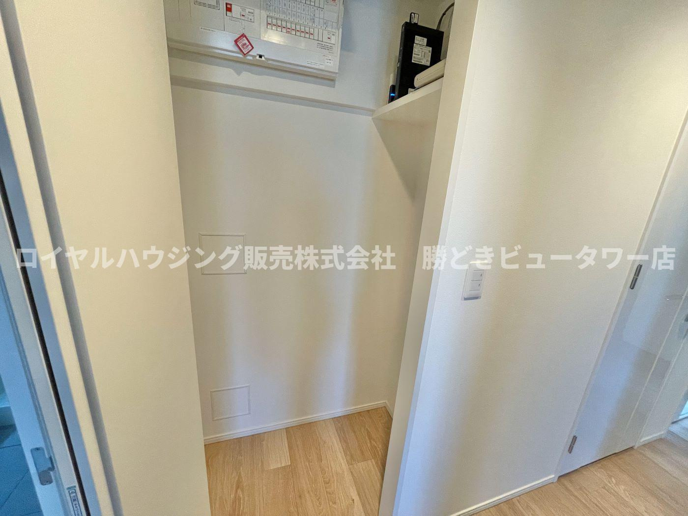 専用の収納スペースです