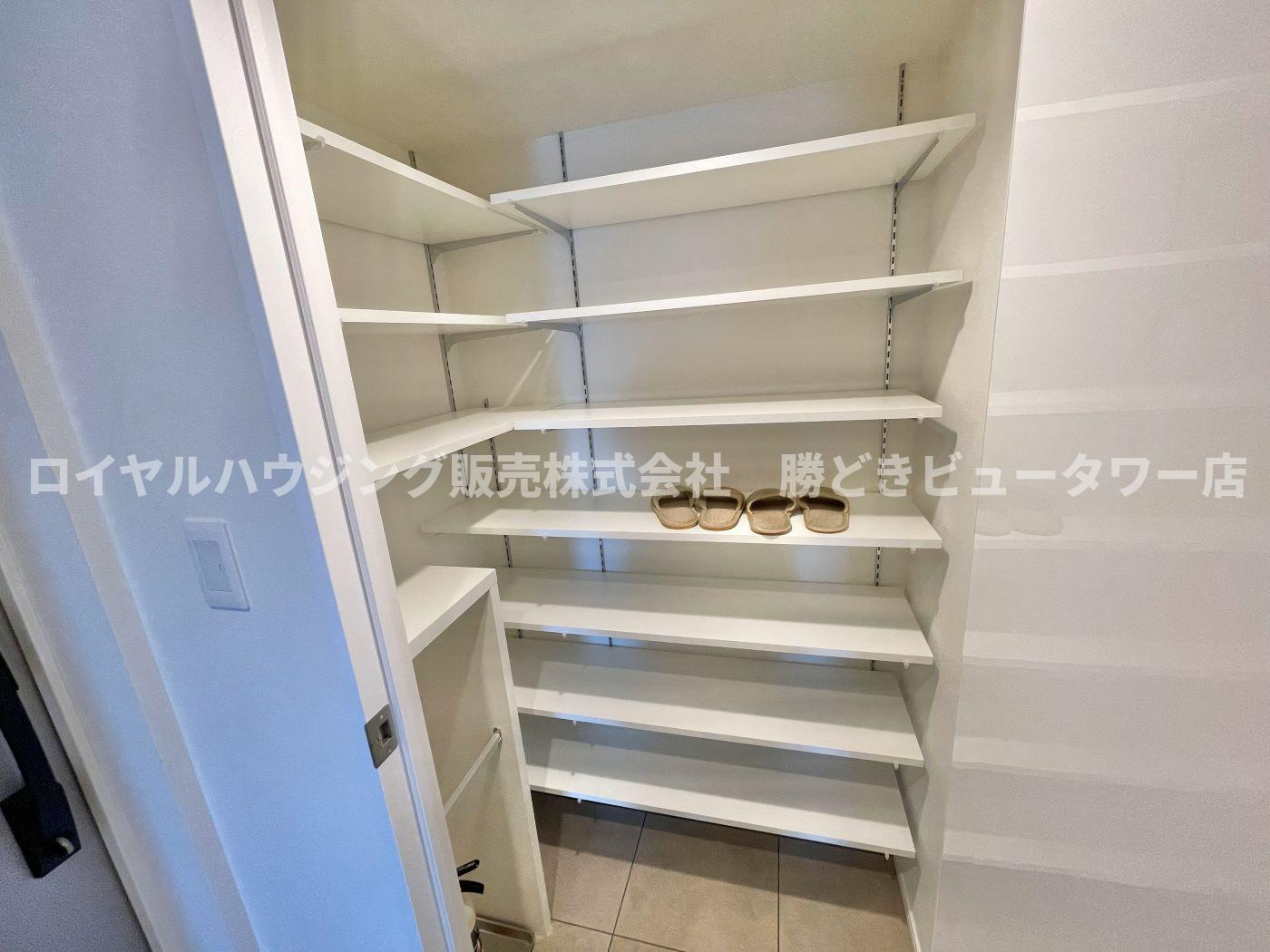 収納スペース豊富です