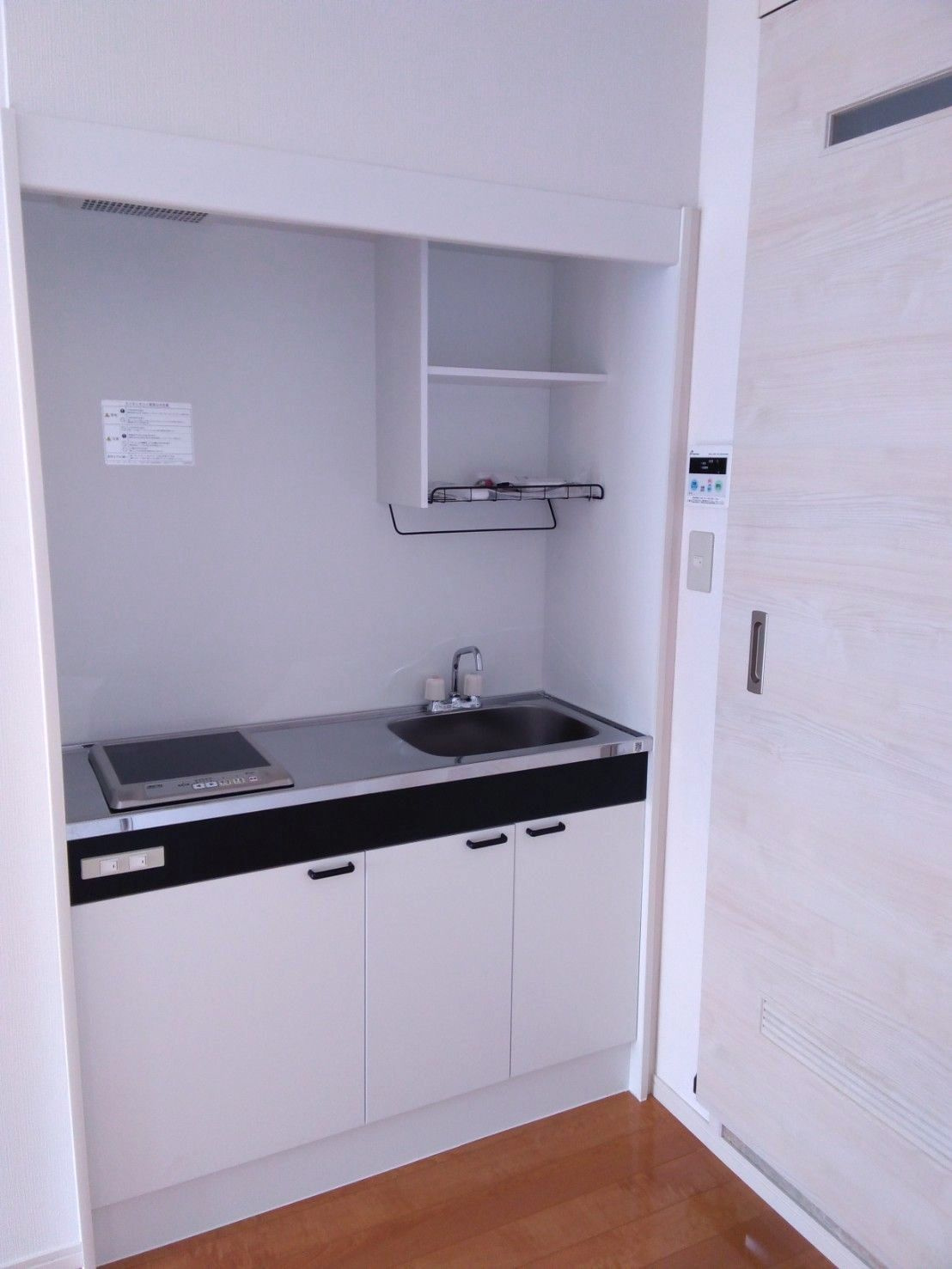 福岡市南区野間２丁目の賃貸マンションのキッチン|ＩＨクッキングヒーター付き