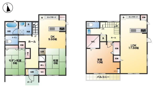 【間取り】 | 北本市石戸1丁目　中古戸建