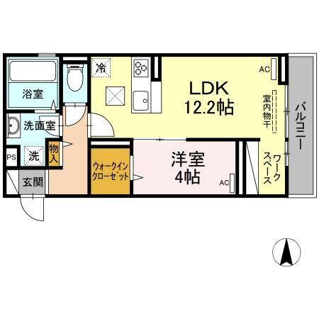 【間取り】 | カトレアⅣ