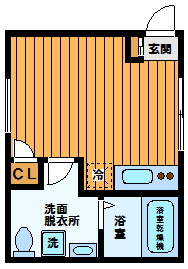 【間取り】 | LEGALAND幡ヶ谷ANNEX