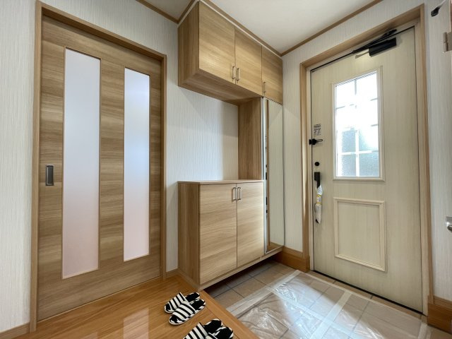 八戸市小中野7丁目の玄関