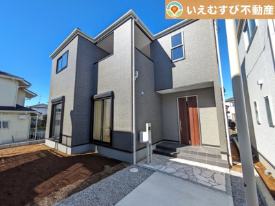 【外観】 | Livele Garden.S　鴻巣市箕田2期 | シンプルモダンテイストの飽きのこない外観

