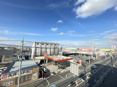 【展望】 | ジュネス泉大津アレグロ | 日当たり・通風良好・バルコニー２面の角部屋です。