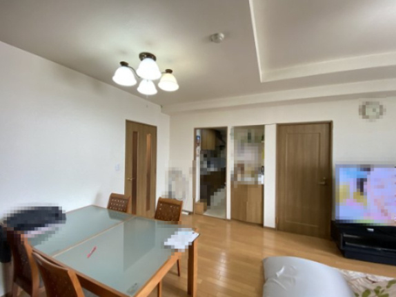 AcityヒルズアリーナⅢ番館の居間・リビング|LD　15.5帖　