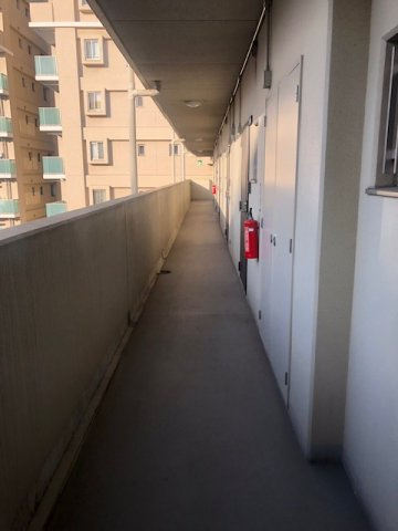 呉市西中央１丁目の賃貸マンションのロビー