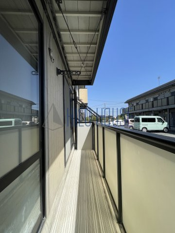 グランドハイツのバルコニー