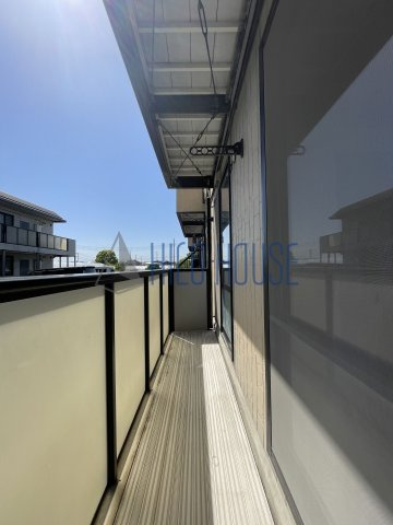 グランドハイツのバルコニー