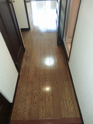 【玄関】 | ライオンズマンション西新第5 | 別号室の写真になります。現況優先。