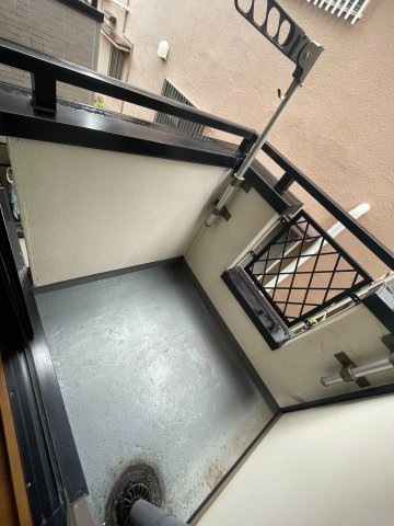 イーグルハイツのバルコニー