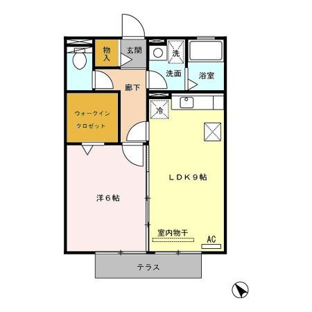 Fine View･K Ⅱ棟の間取り