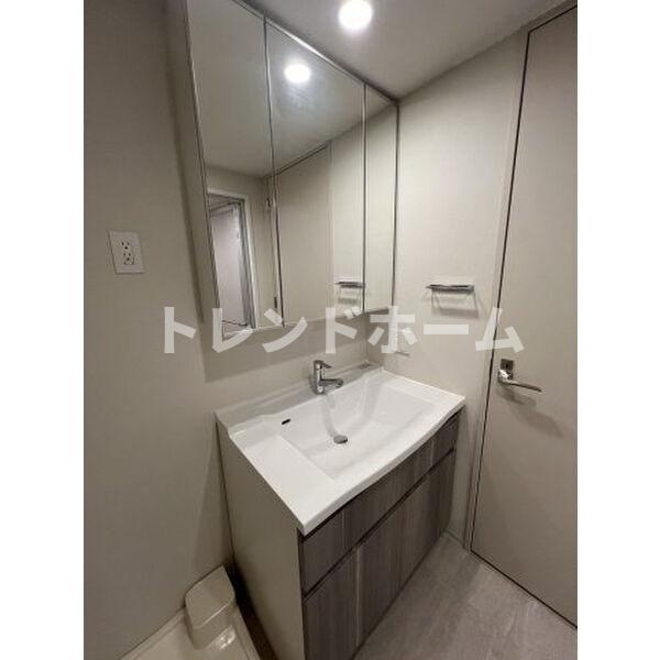 ファインレジデンス大阪本町の独立洗面台|選べる家電プランあり！！