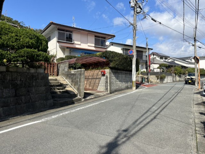 【前面道路含む現地写真】 | 【土地】福岡市南区大平寺1丁目