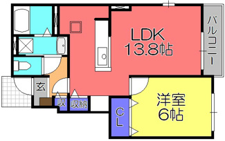 【間取り】 | グラン　ルシェ