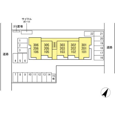 【区画図】 | M&S RESIDENCE