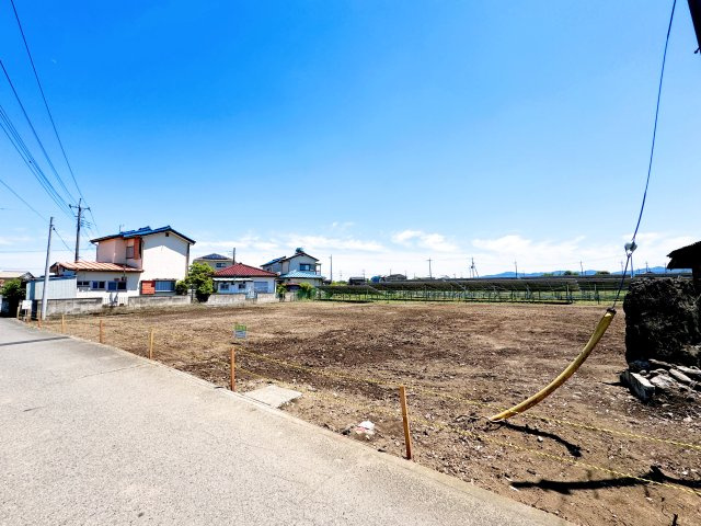 藤岡市上戸塚・土地の外観