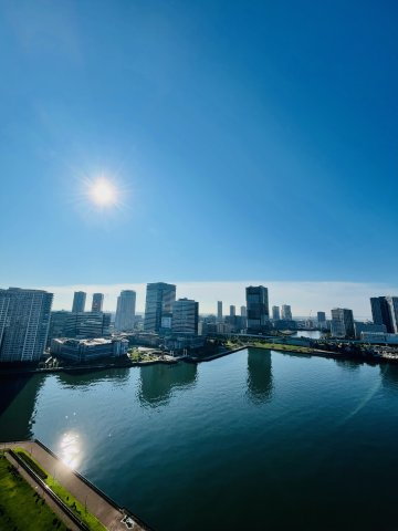 ザ・パークハウス晴海タワーズ ティアロレジデンスの展望|バルコニーからの眺望（午前中）