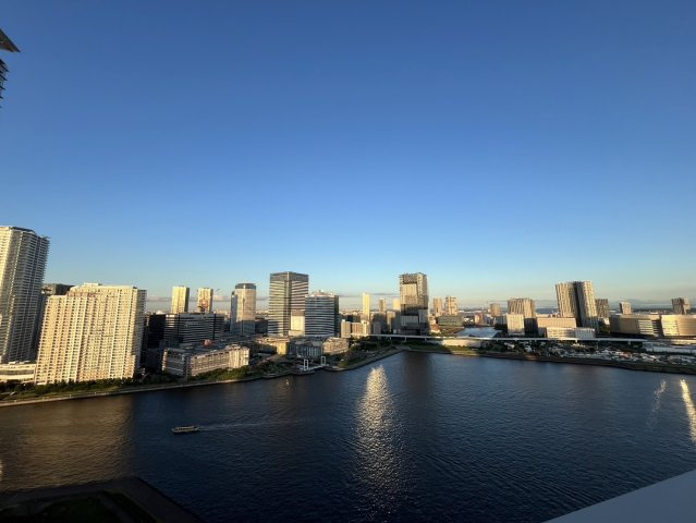 ザ・パークハウス晴海タワーズ ティアロレジデンスの展望|バルコニーからの眺望（午後）