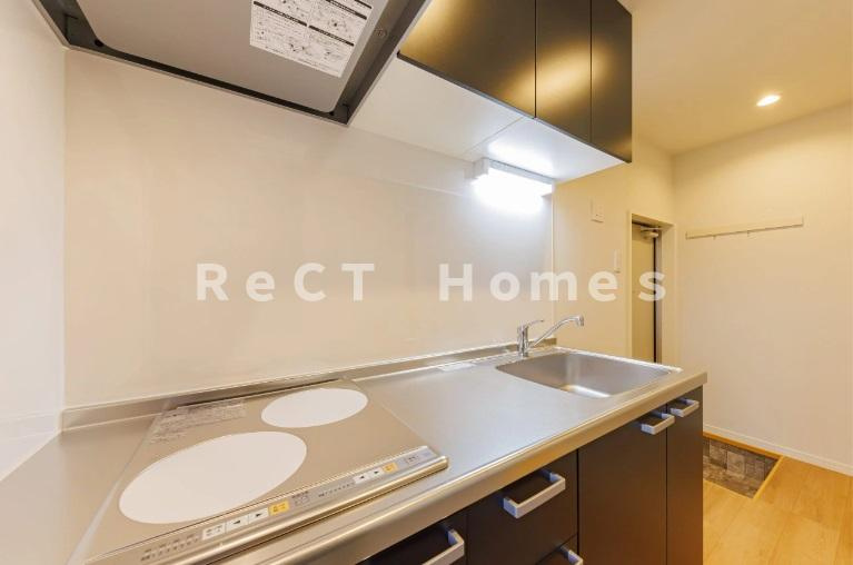 姫路市青山北１丁目のハイツのキッチン