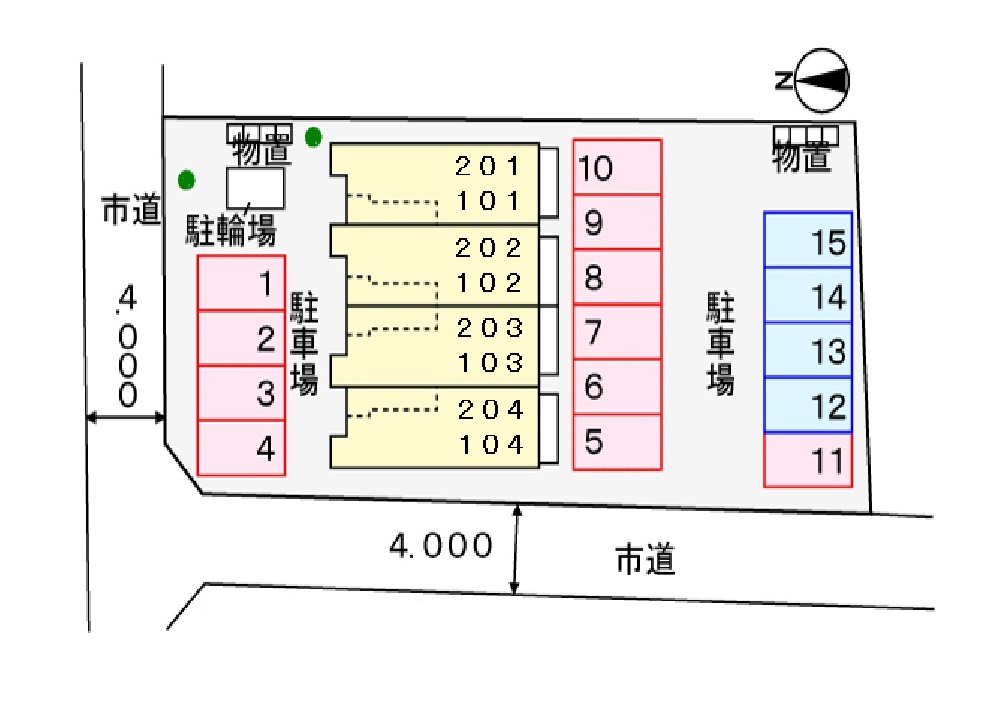 デスパシオSの区画図