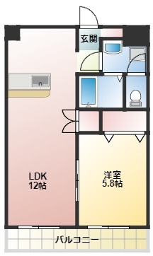 コルナ津田沼の間取り