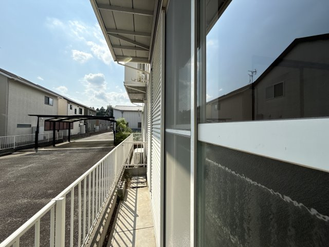 リバーサイド香呂のバルコニー