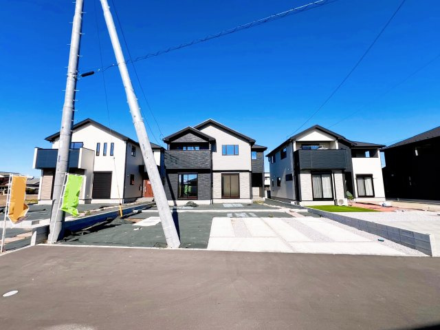 太田市新田赤堀町1期　新築住宅 2号棟の外観