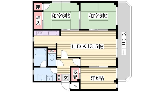 メゾンオグラの間取り