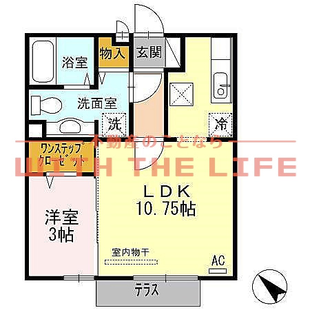 ブリエヴェール都【キャッシュバック対象】の間取り