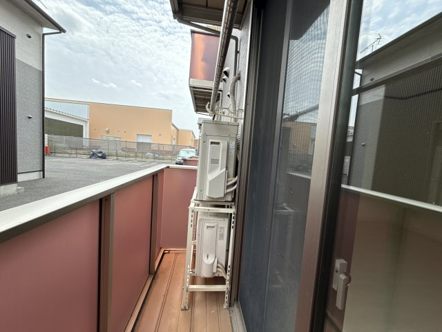 イーグレットハウスＢのバルコニー