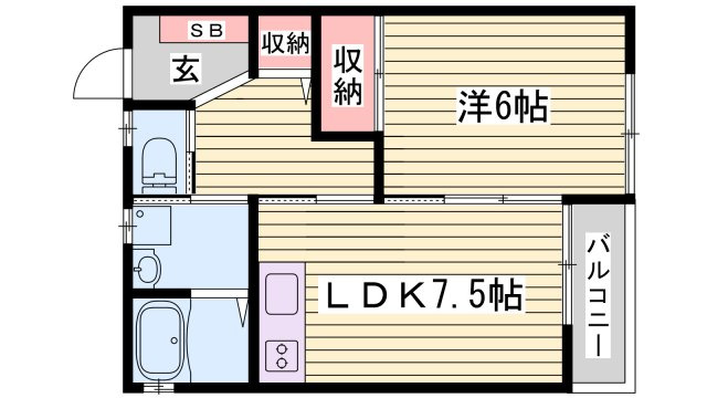 康照薗の間取り