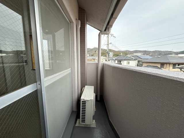 プリモローザＭのバルコニー