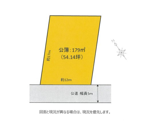 津市芸濃町林 売土地の土地図