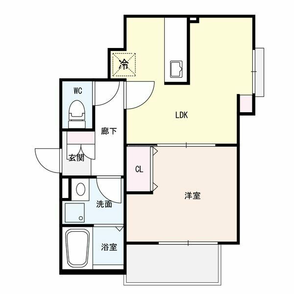 Keyビレッジ　東鳴尾の間取り