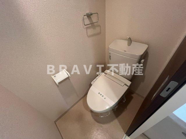 luxe緑橋のトイレ|清潔感のあるトイレです