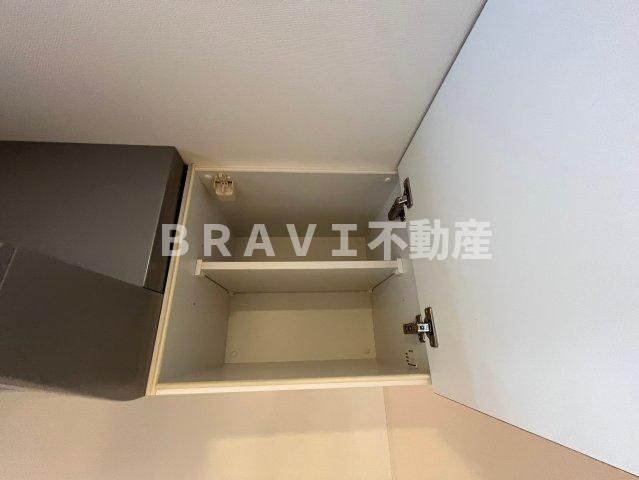 luxe緑橋の収納|こまごまとしたものを収納できそうですね